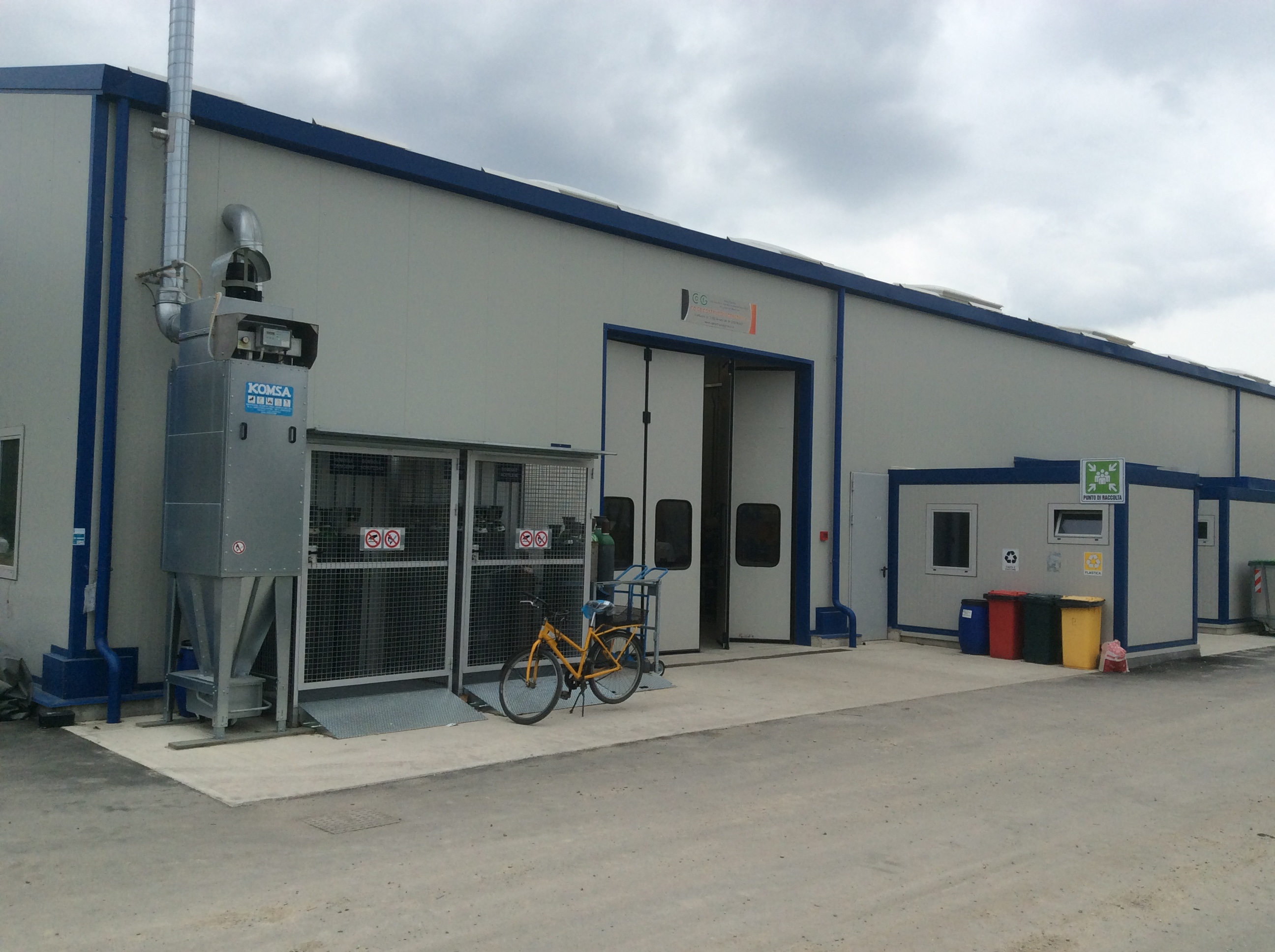 Sede Pontecchio Marconi · Officina di produzione